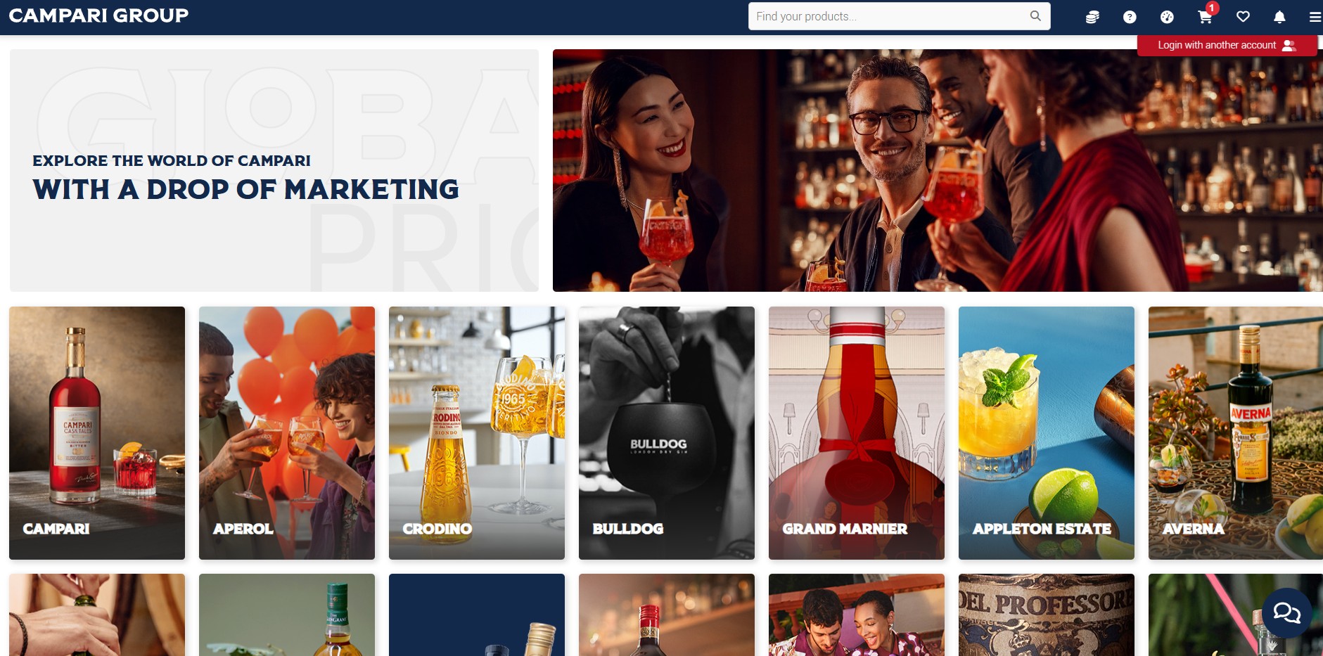Campari Brand Portal Marketing
